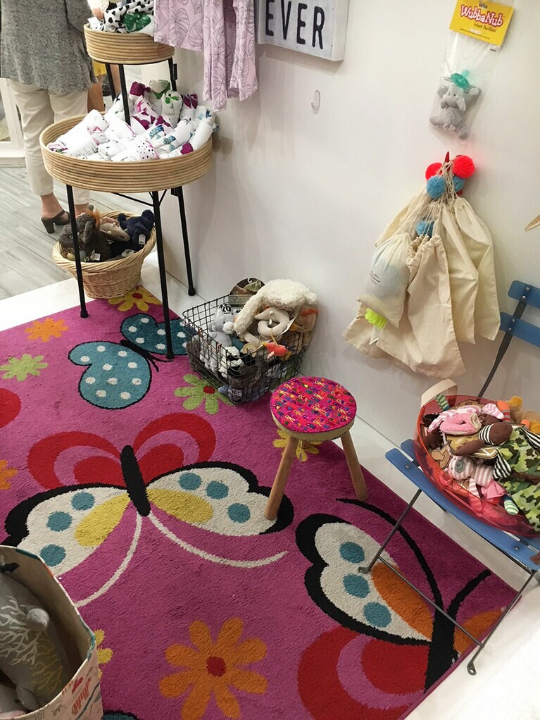 キッズが遊べるスペースもあります。