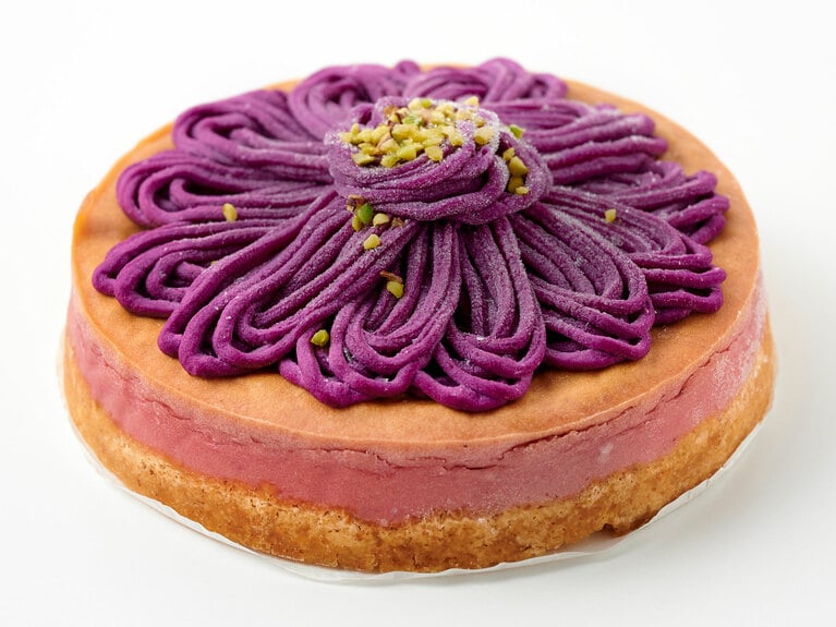 沖縄県産ちゅら恋紅のチーズケーキ 12cm 1,674円／PUZO CHEESECAKE CELLAR　初出：2025年8月6日