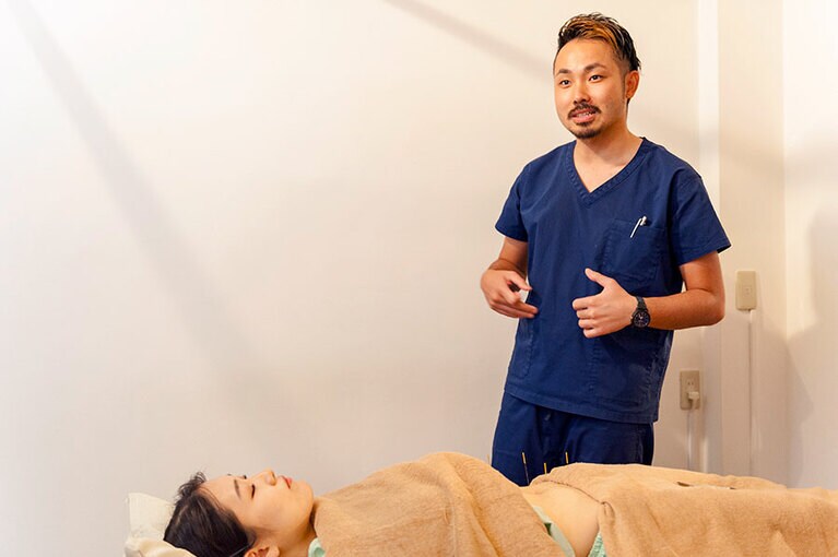 対話しながらよりよい治療の方向性を探っていく。