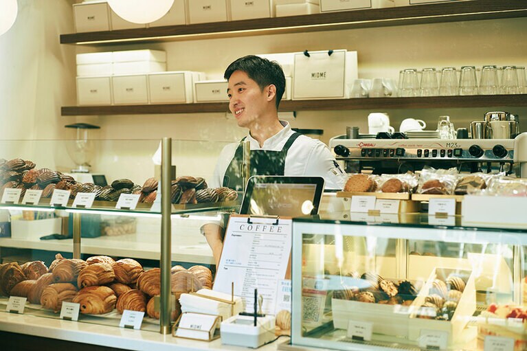 パリでの修業経験もある店主のスンミンさん。