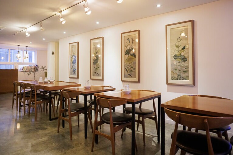 マダムの家に招かれたよう。