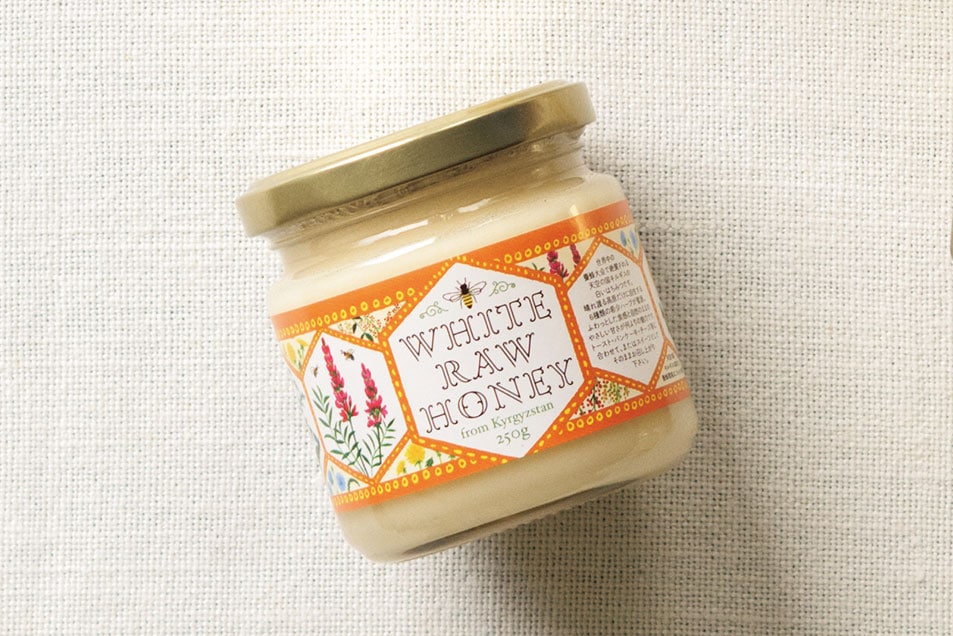 キルギスの白いはちみつ 250g 2,280円／エコチャージ ジャパン