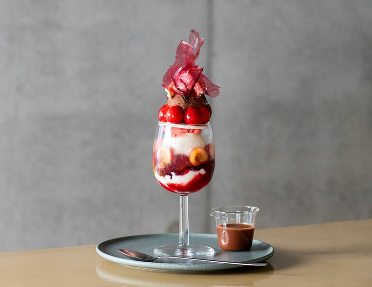 「さくらんぼフォレノワール」2,680円。要予約。