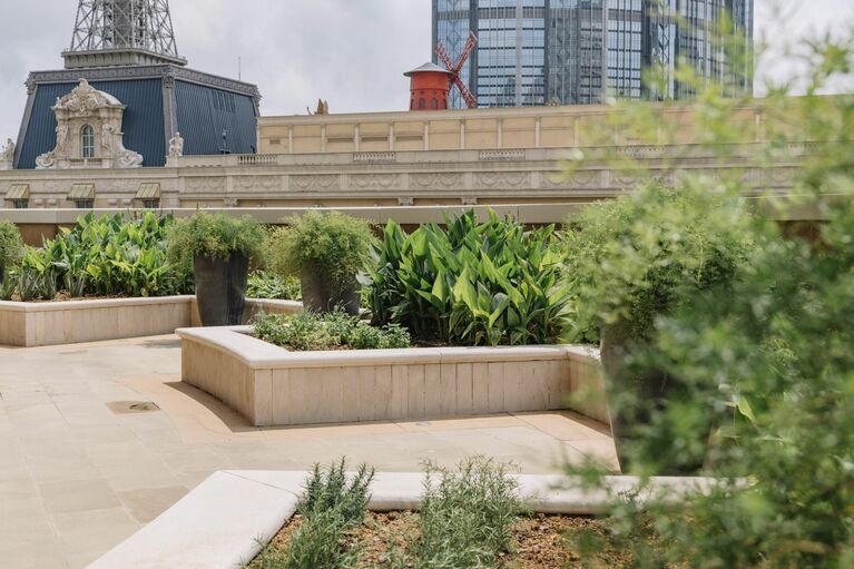 庭で育てるフレッシュハーブを取り入れた自然派トリートメントが魅力。