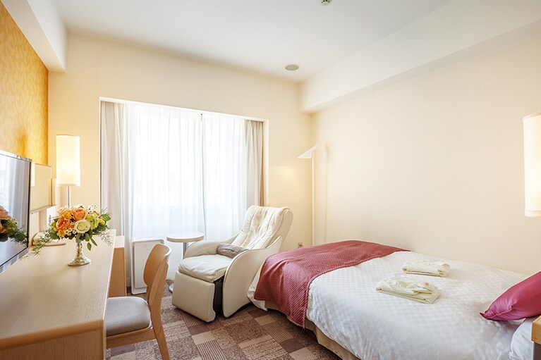 シティプラザ大阪 HOTEL ＆ SPA［大阪／堺筋本町］リラックスシングル。