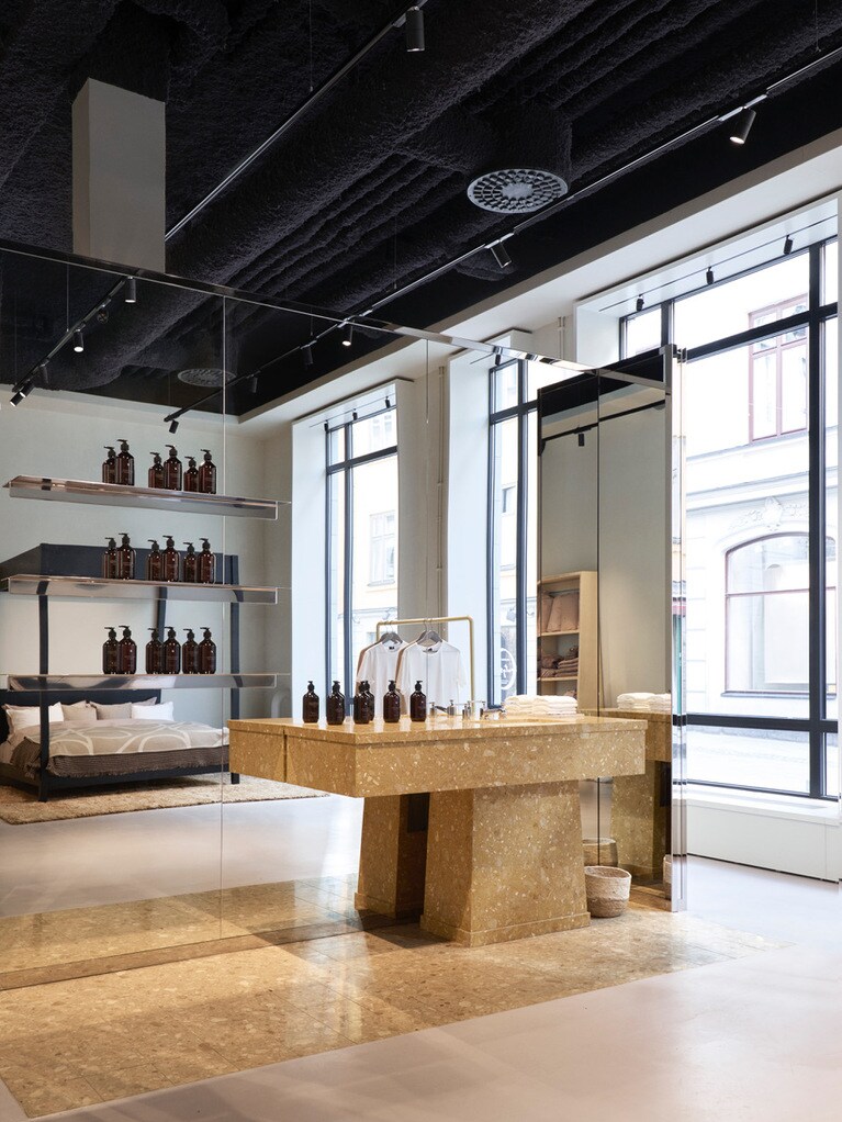 リリエンクライツのショールーム。