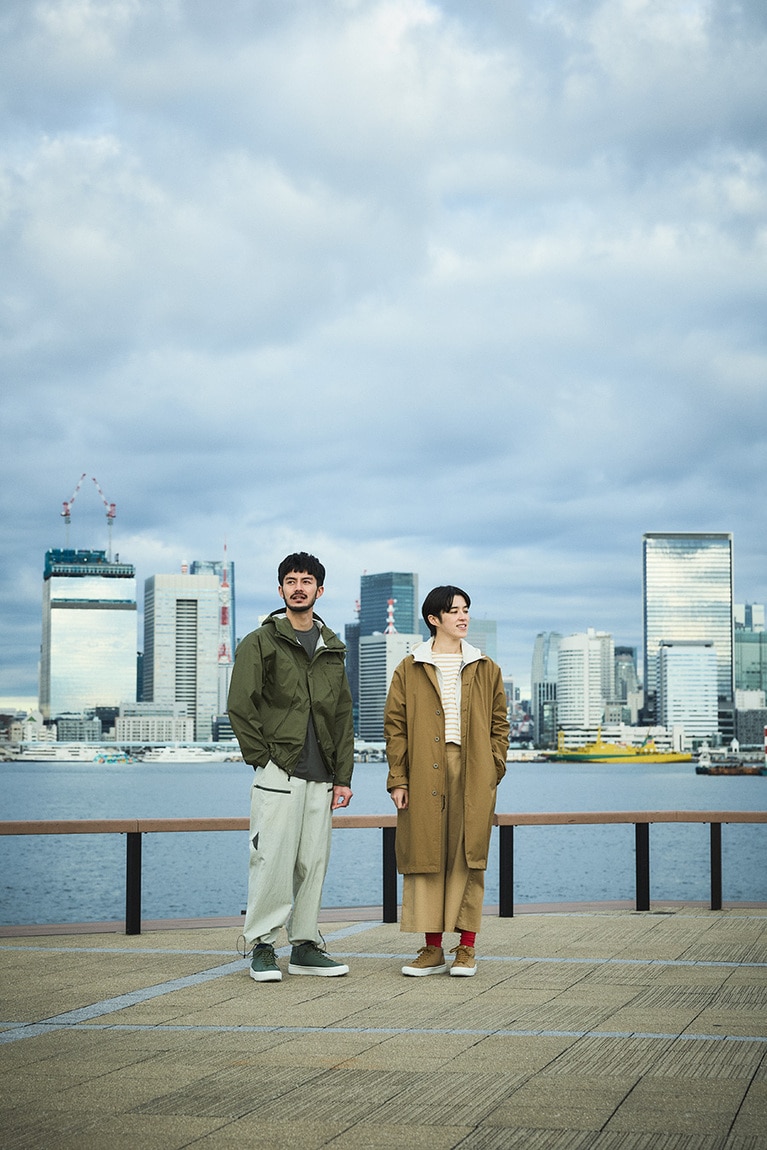 タウンシーンでもアウトドアシーンでも活躍の新作3スタイル。