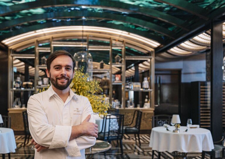 ポルトガル各地の風土や味を知る、ヘッドシェフのエルランデル・フェルナンデス氏。