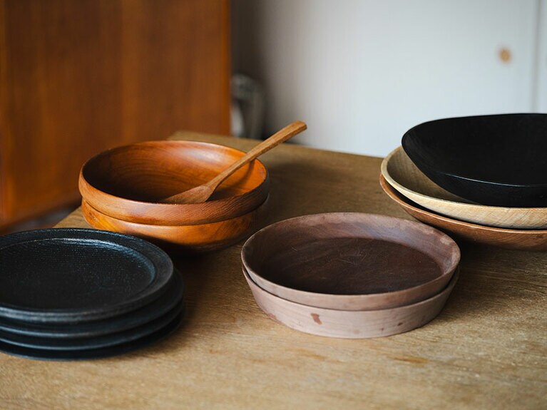 「木のうつわって入れたものをおいしそうに、可愛く見せる力が強い」と久保さん。