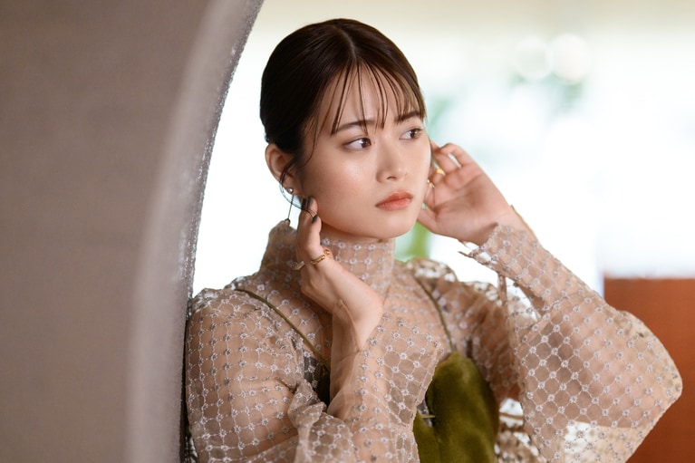 山崎怜奈さん。