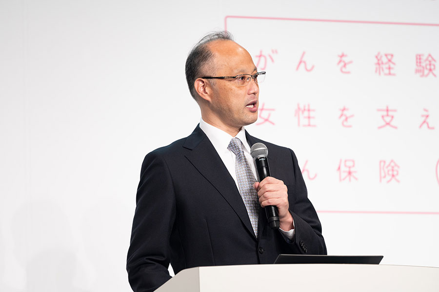 MICIN少額短期保険株式会社代表取締役 笹本晃成氏。