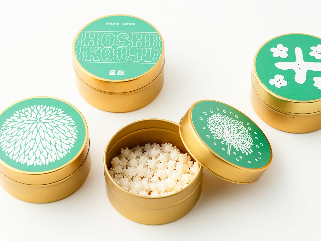 星麹　缶 各20g 1,026円／アレコレ