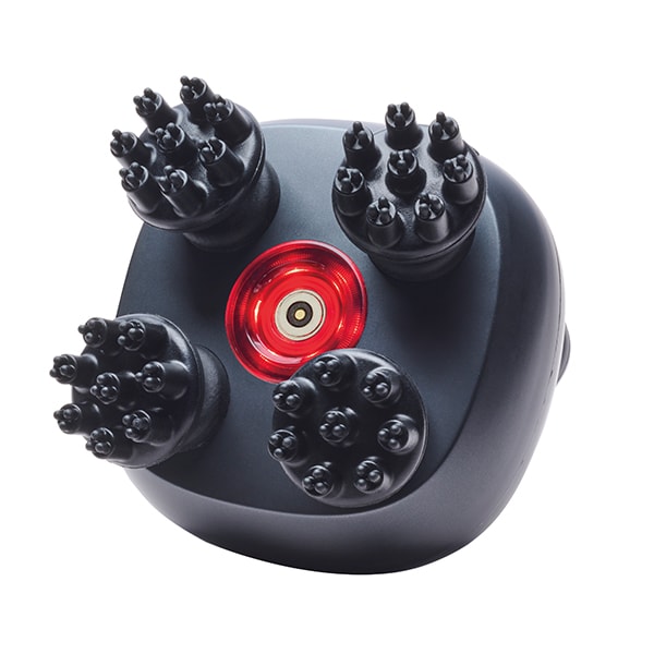 波長の長い赤色LEDを頭皮に照射することで頭皮環境を整えるためのケアをサポート