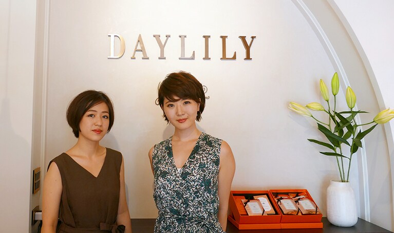 小林さんと王さんは日本の大学院でブランディングを専攻。現在は日本と台湾を行き来しており、普段は王さんのお母様が接客しています。