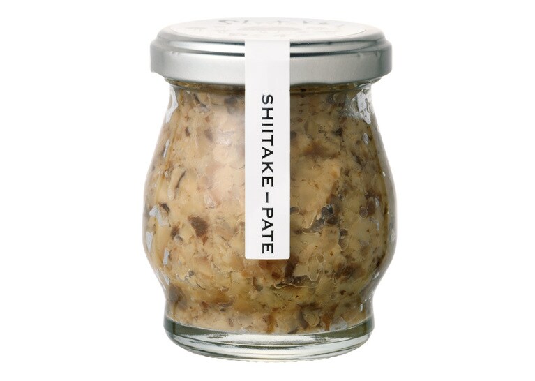 ［岡田商店］椎茸パテ〈90g〉815円。