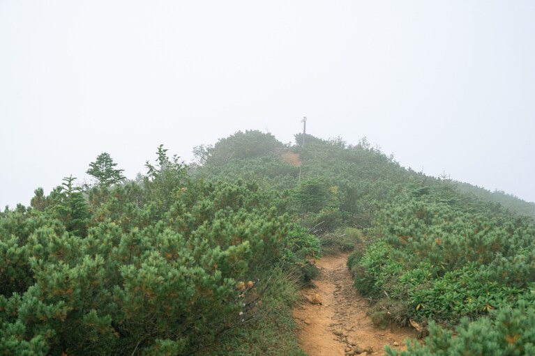 長野県・硫黄岳の旅＜硫黄岳のピークへ＞