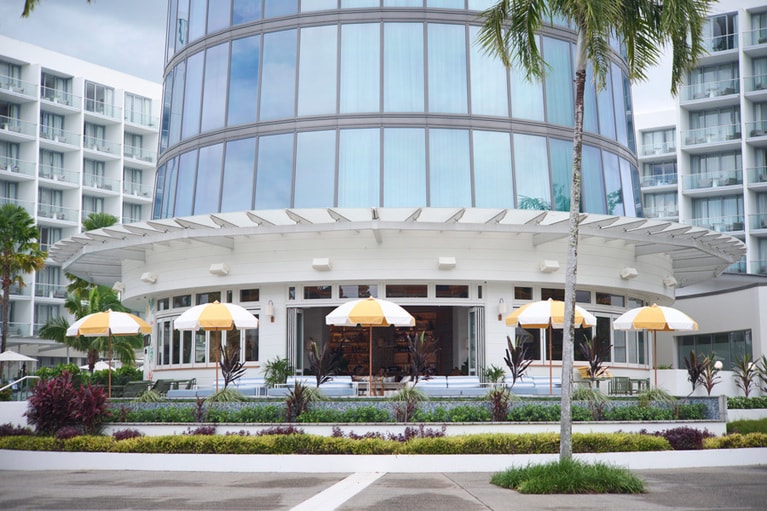 タワーの1階にある。