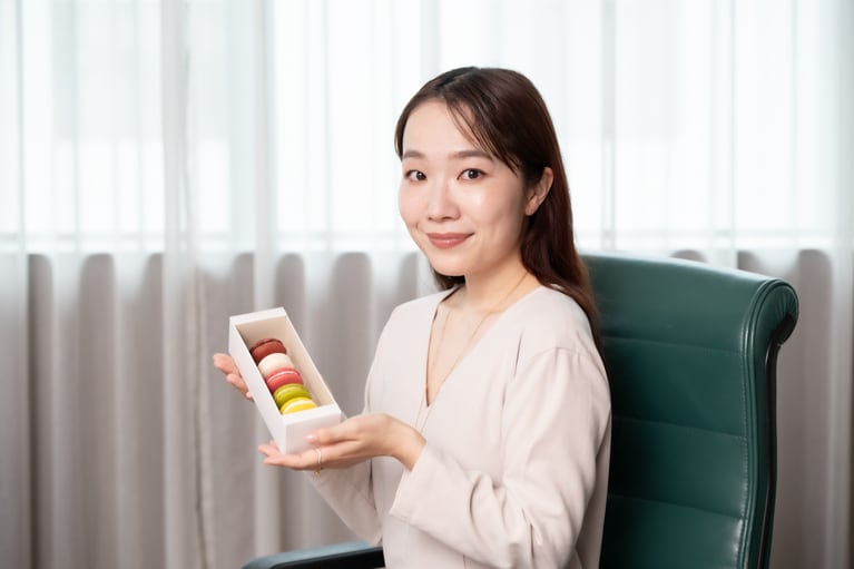 スイーツに詳しい水村真奈さん。休日は最近購入した新居のDIY。