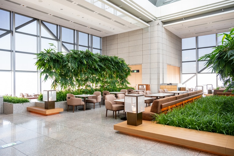 どの席も特別感。