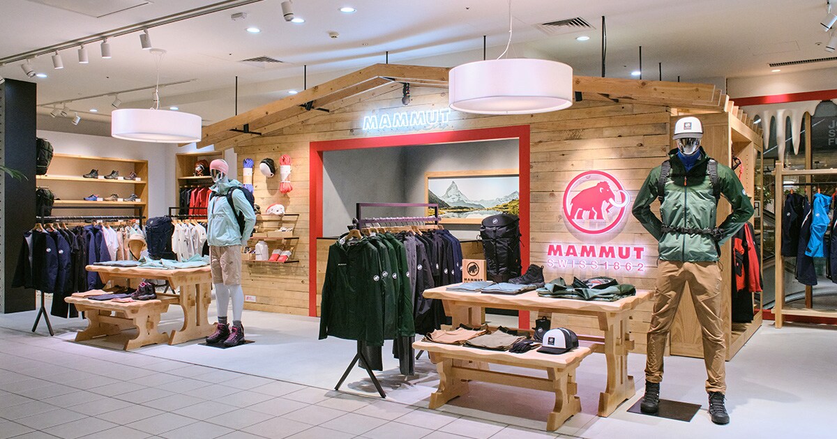 初夏の到来の前に訪れたい新店 名古屋ラシックにマムートがオープン