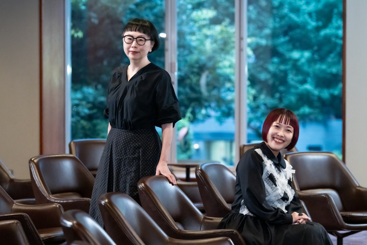 左：福田里香さん　右：千早茜さん。