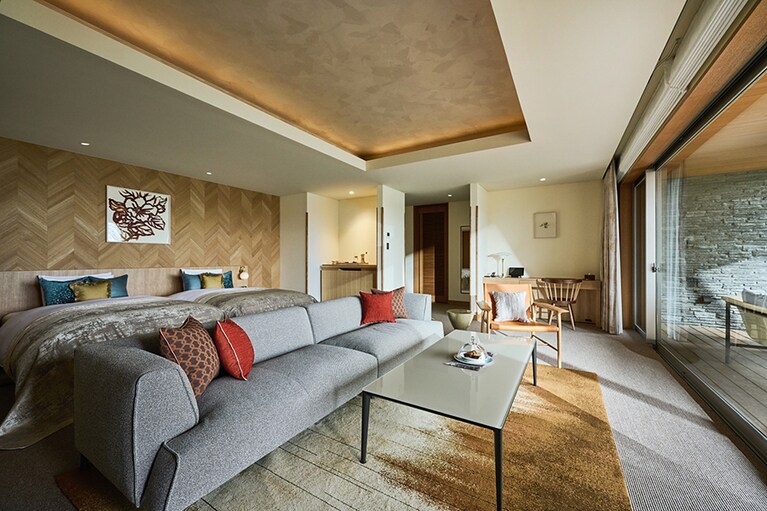 THE HIRAMATSU 軽井沢 御代田［長野／御代田］本館デラックスツイン102。