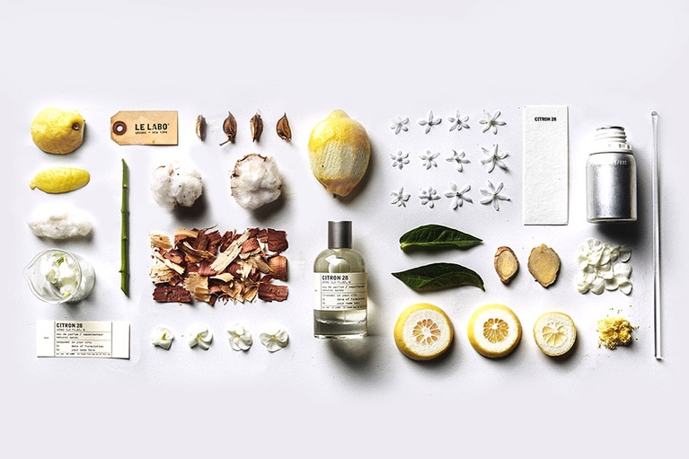 ちなみに商品名のあとに付く数字は、使用されている香料の数。CITRON 28は、28種類の香料が使用されている。