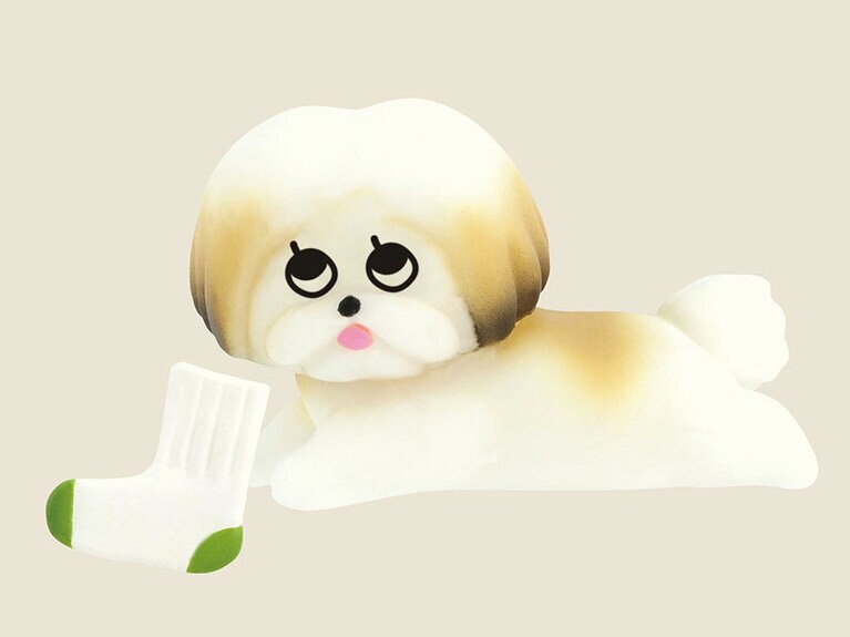 本秀康のイラストを立体化した4種。