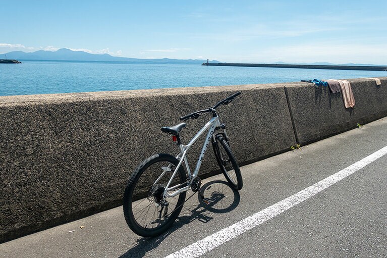 無料で使えるレンタサイクル。