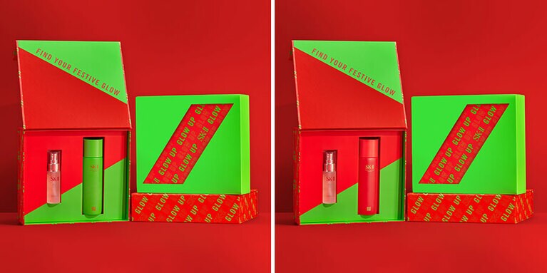SK-II ピテラ™ エッセンス 2022クリスマス リミテッド エディション コフレ グリーン／レッド 26,400円(2022年11月15日[火]発売、予約発売中)