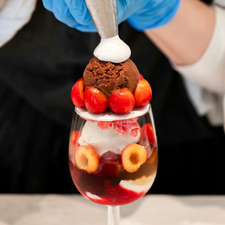 「さくらんぼフォレノワール」。