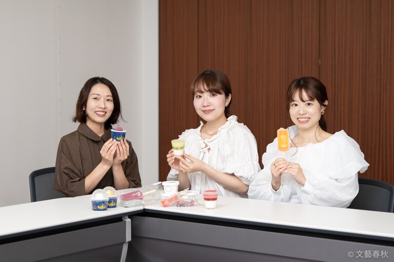 今回は5種類のスイーツを食べ比べ。