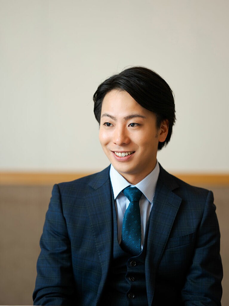 中村鶴松さん。