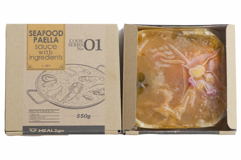シーフードパエリアソース〈550g〉1,180円／MEAL2go