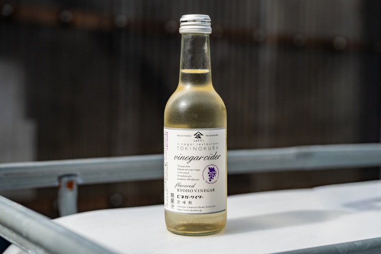 お酢を使ったビネガーサイダーも人気。