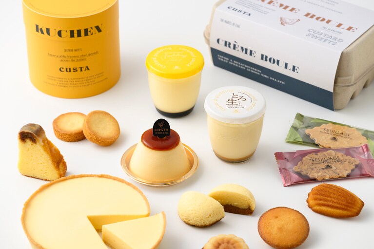 シェアしたくなるものから、独り占めしたくなるスイーツまで豊富にラインナップ。