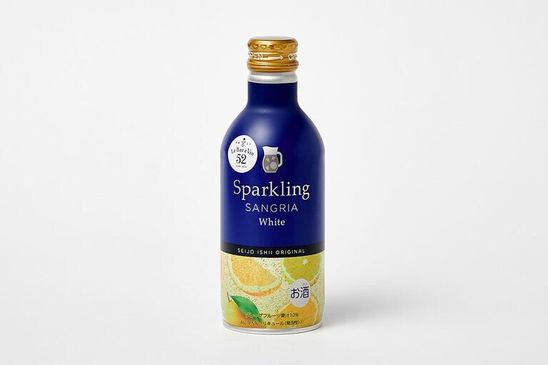 成城石井  スパークリングサングリアホワイト 290ml 439円。