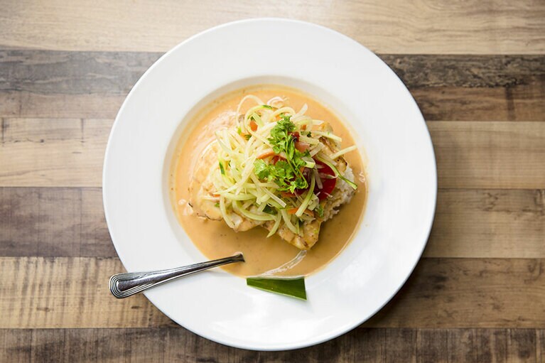 レッドカレーフィッシュ 18ドル。