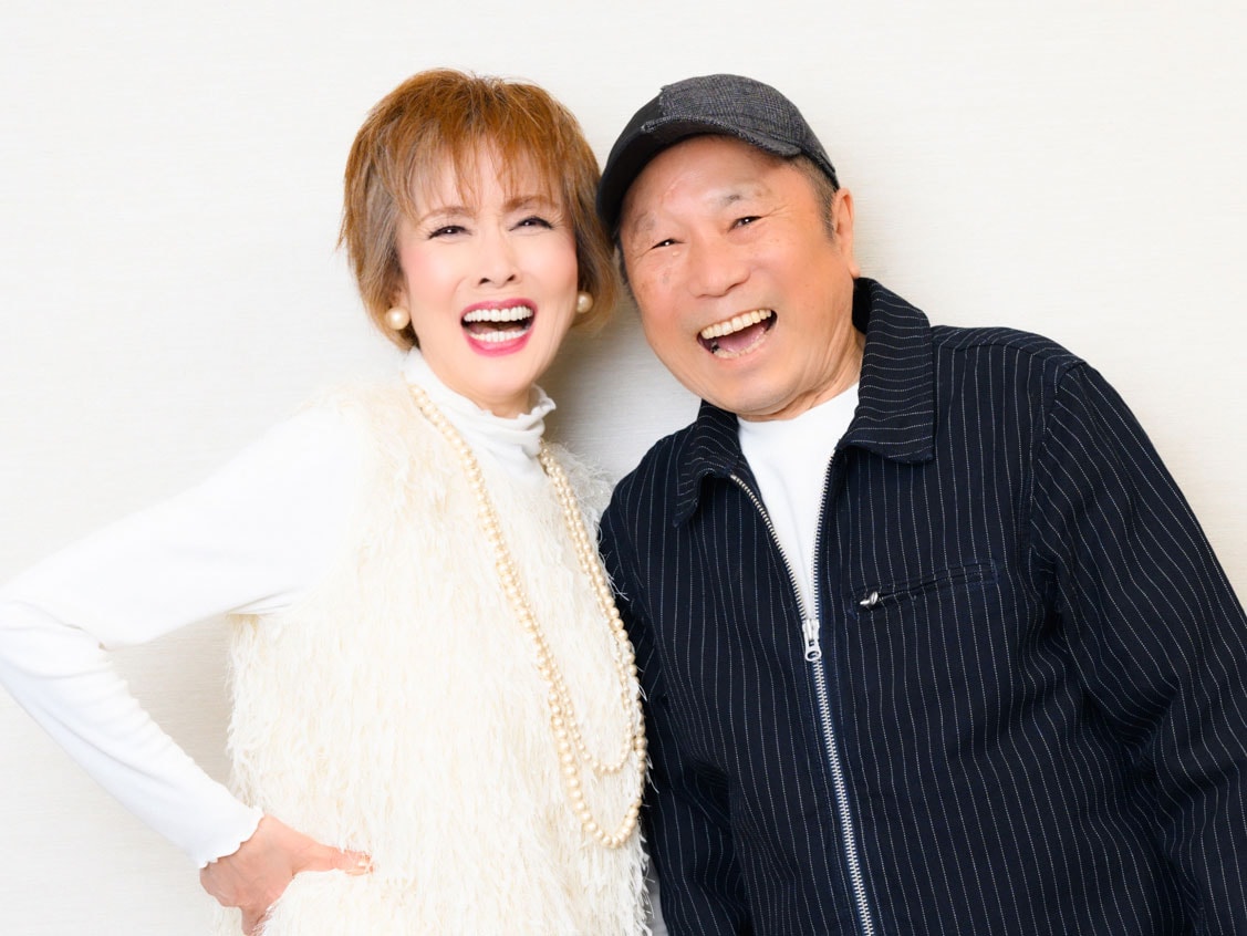 左：小柳ルミ子さん、右：近田春夫さん。