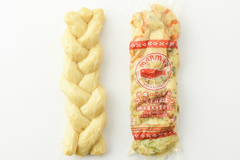 マーミヤかまぼこ「嘉例綱かまぼこ」3日前までに要予約。 350g 1,100円(税込)。