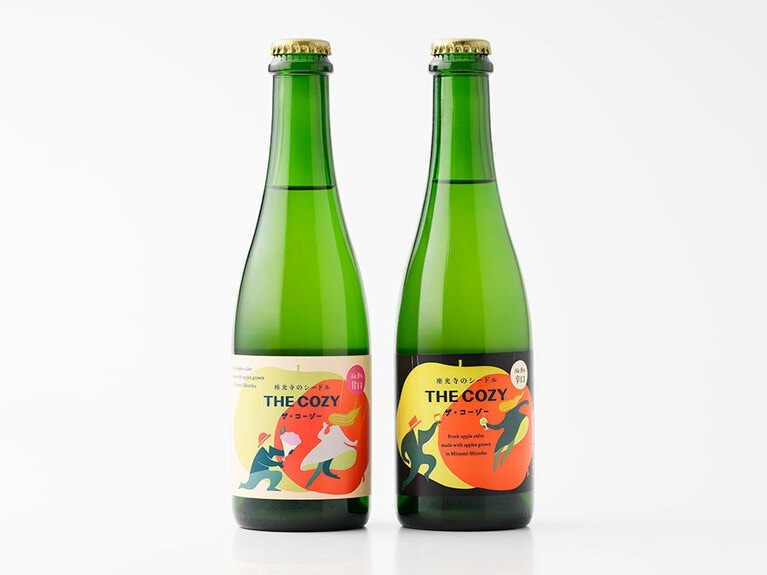 福田園「THE COZY」各375ml 辛口 1,545円、甘口 1,615円／長野県