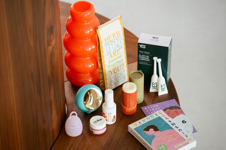 悩みに効くフェムケアアイテムが集結（撮影：平松市聖）