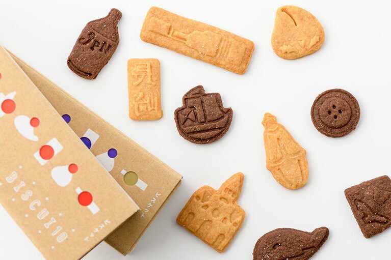 ［長崎県］長崎県美術館BISCUI10 各10枚入り 690円／長崎県美術館ミュージアムショップ