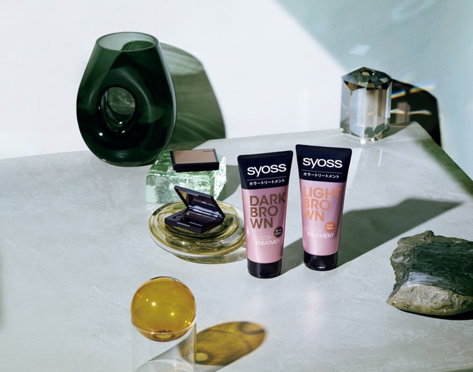 スカルプアロマ ヘアカラートリートメント ルミエ ダークブラウン4個セット