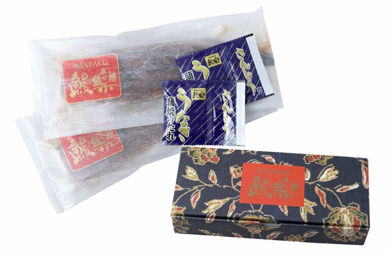 鰻楽 国産ハーブ うなぎ蒲焼 長焼 2尾入り 7,400円(税込)。