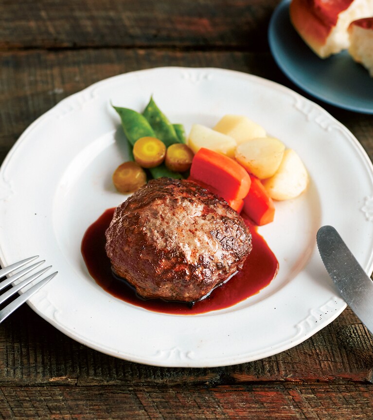 ハンバーグステーキ マデラソース(4個入り) 180g×4個 7,200円／帝国ホテル オンラインショップ