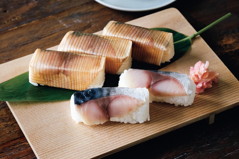 杉鮓（すぎずし） 紙箱入りプレーン7切　2,500円／京北すえひろ