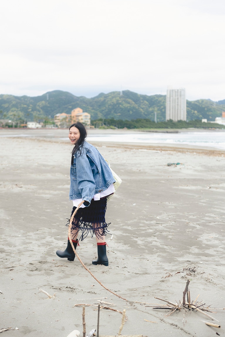 エーグル「ミリカ」でゆく 山本奈衣瑠の鴨川散歩。