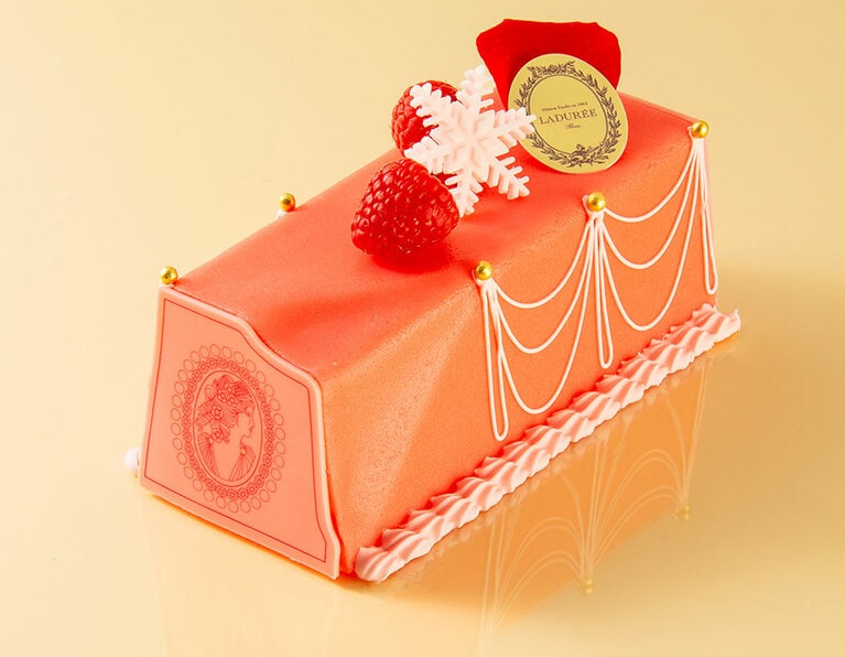 「ビュッシュ・マリー・アントワネット ローズ・フランボワーズ」6,588円／LADUREE