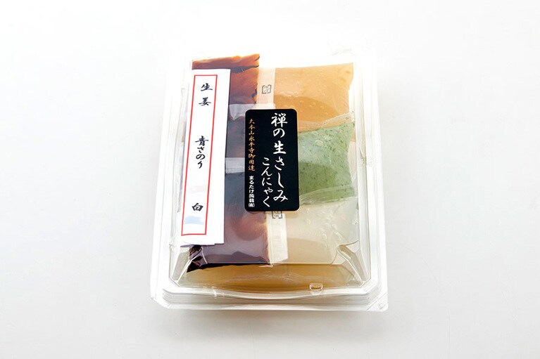 禅の生さしみこんにゃく3食セット／まるたけ蒟蒻